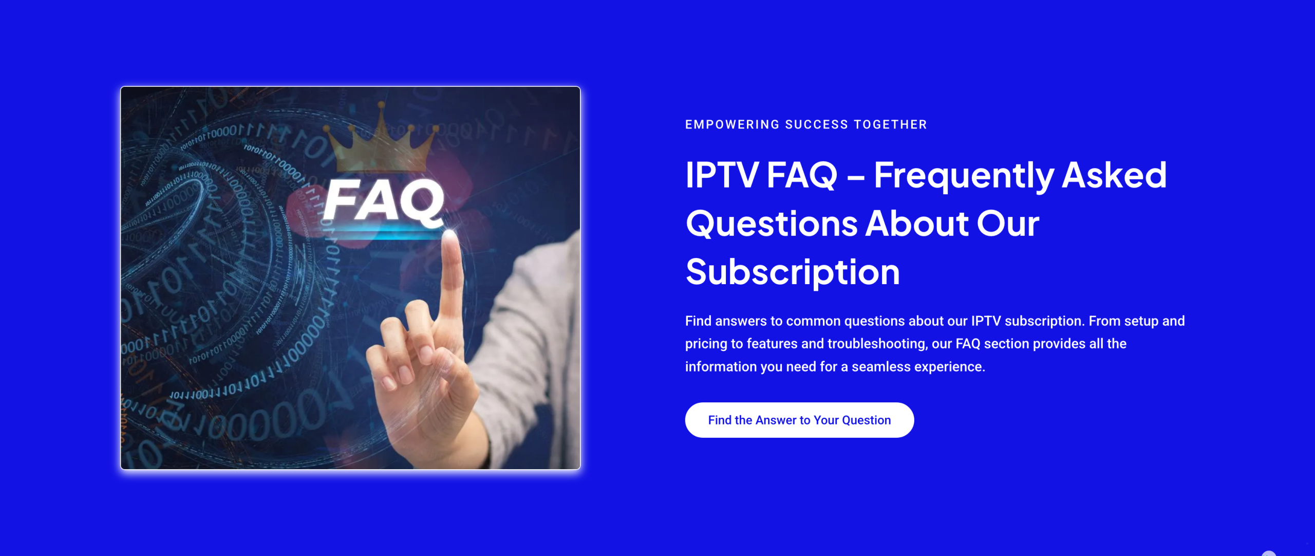 IPTV FAQ